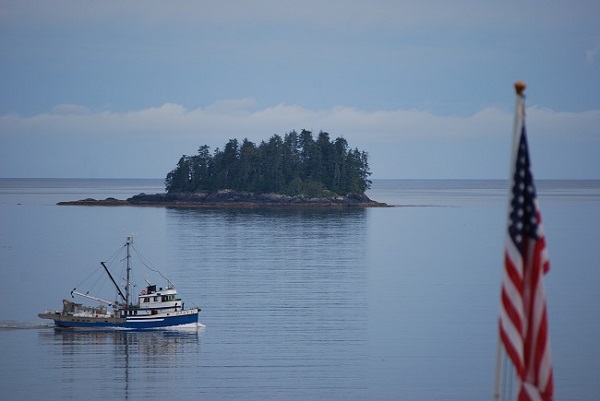 sitka boat island flag